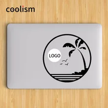 Островные пейзажи кокосовой пальмы для ноутбука Наклейка Стикеры для наклейка на MacBook Air 13 Pro retina, 11, 12, 15 дюймов Mac поверхность книга кожи Стикеры