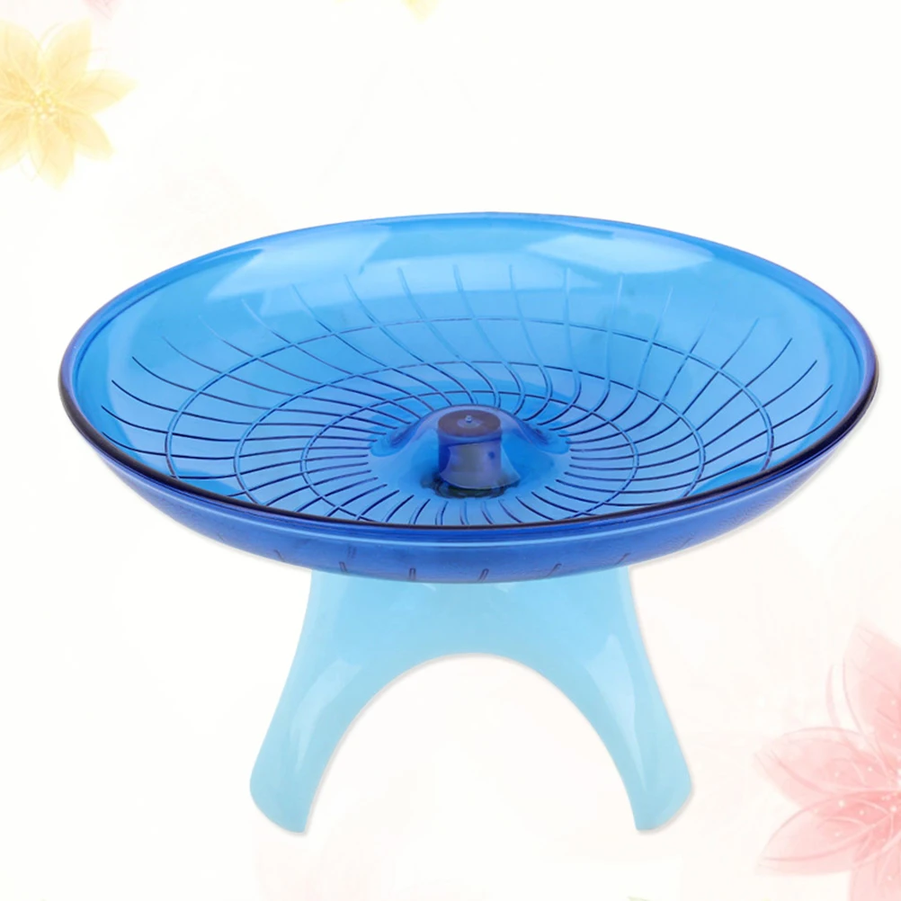1 шт. Run диск нескользящий прочный пластик Silent беговое Колесо Spinner для хомяков Ежи маленьких домашних животных