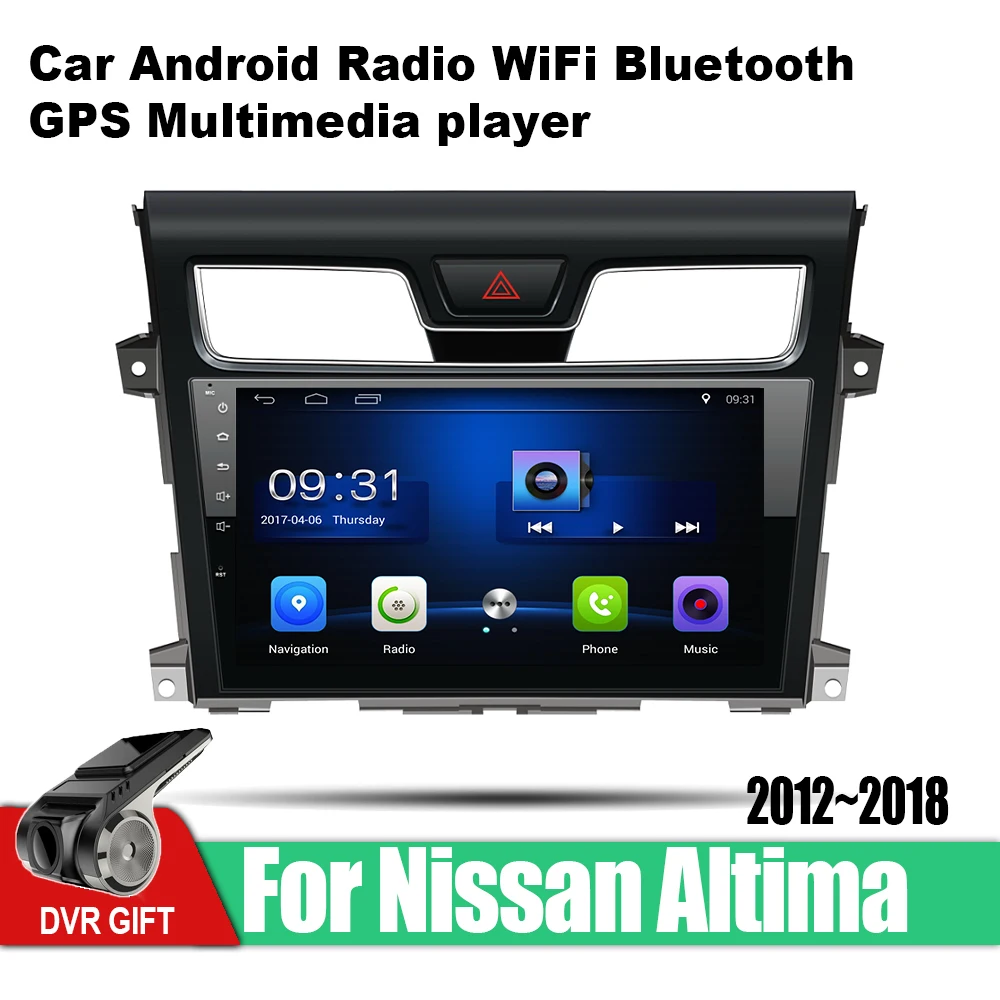Автомобильный мультимедийный плеер ZaiXi с gps для Nissan Altima 2012 ~ 2018 автомобильный