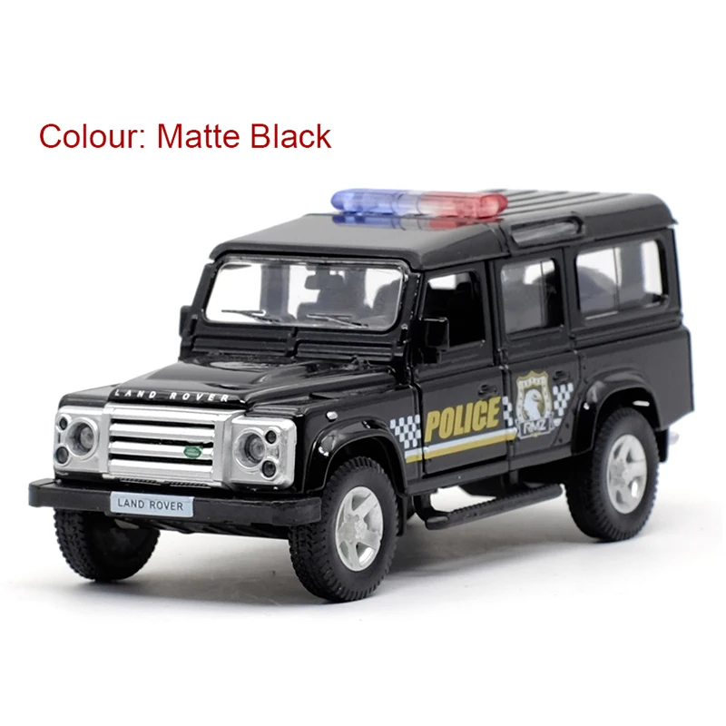 RMZ CITY 1:36 Defender SUV полицейский игрушечный автомобиль литая модель автомобиля из