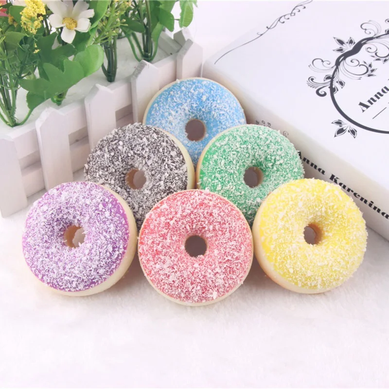 

Soft Sponge Artificial Fake Bread Donuts Doughnuts Simulation Model Ornaments Cake Bakery Room Home Decoration Craft Toys