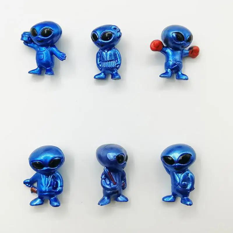 

PVC Alien Doll Toy Action Figure Mini Ornaments Creative Cartoon Characters