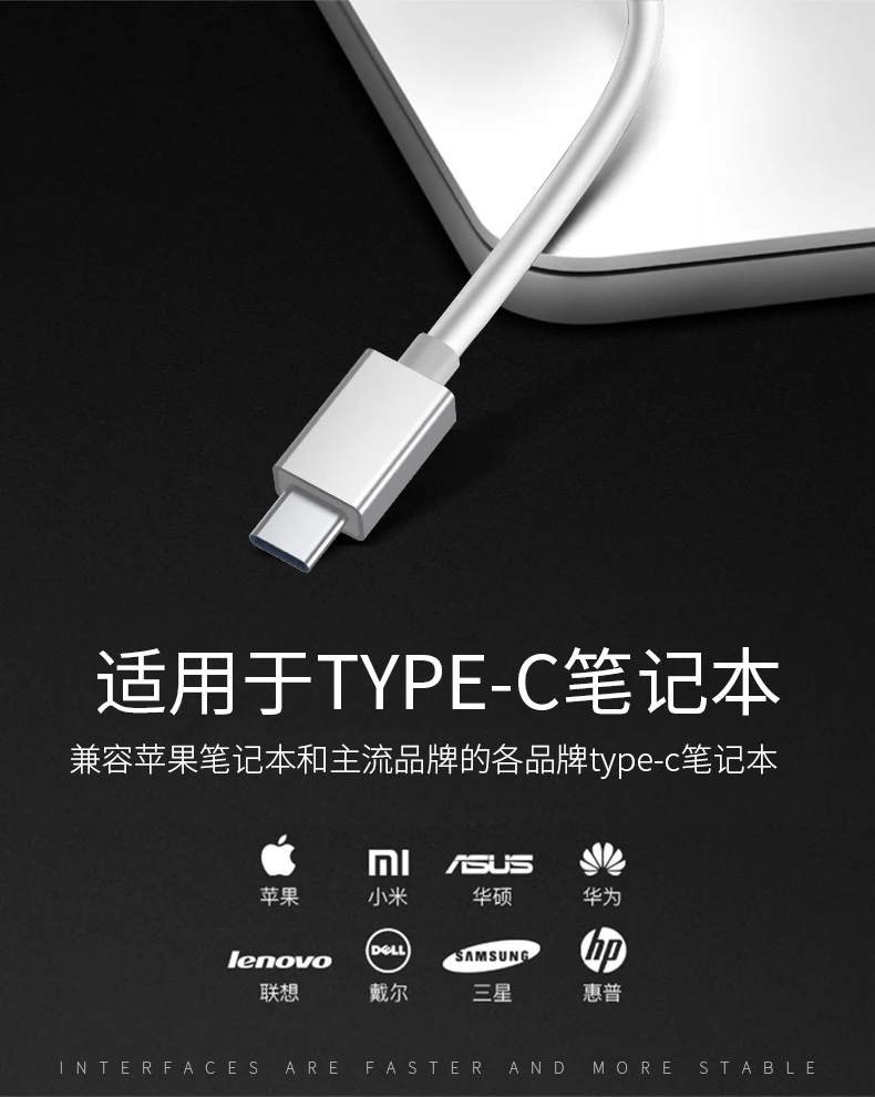 APPACS Тип-C док-кабель USB-C PD зарядка HDMI конвертер линия U диск для samsung S9 huawei P20 концентратора Мощность зарядный кабель