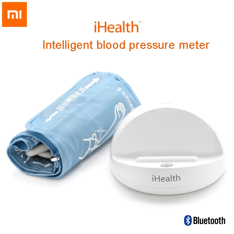 

Xiaomi iHealth Smart Blood Pressure Bluetooth version Meters Dock Monitoring System For xiaomi Smart home Miijia Mi home app