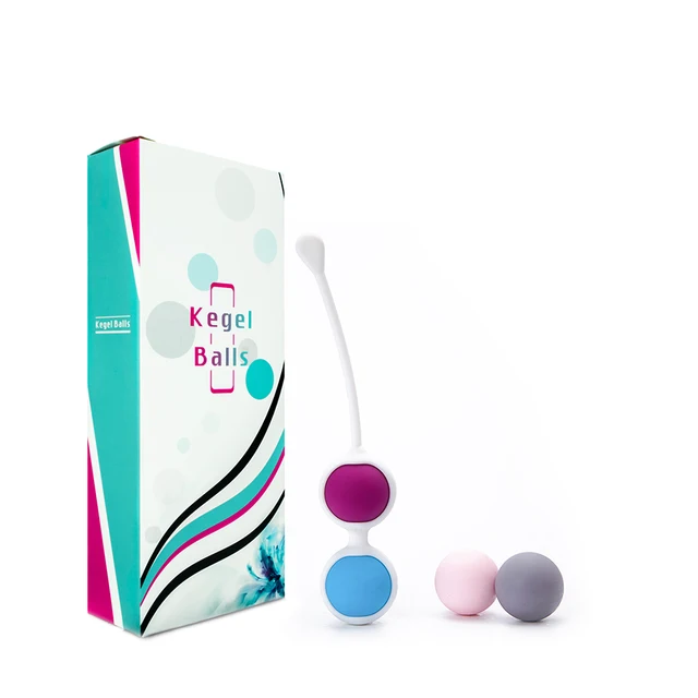 Vaginal Clever Ball Vagina Tight Exercise Trainer Female Vaginal Shrink Training  Kegel Ball Waterproof 4 Balls Bead Dumbbells 6