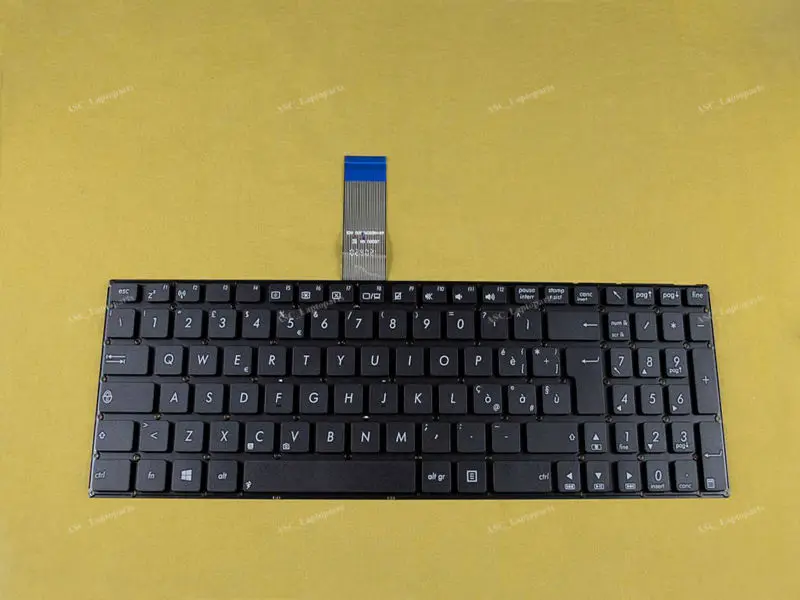 Новая итальянская клавиатура IT для ноутбука ASUS X501 X501A X501U S501A S501U R502A R502U черная без
