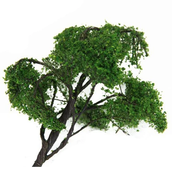 Горячая продажа 1x4 72 дюймов декоративный пейзаж модель Elm дерево|landscape models|model