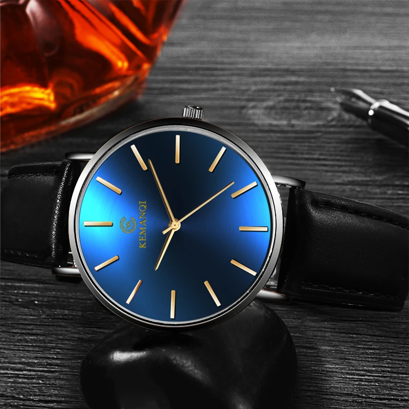 

NEW Men's Watch 6.5mm Ultra-thin Fashion Luxury Watches Simple Business Men Quartz Watches Roman Masculine Male Clock relojes