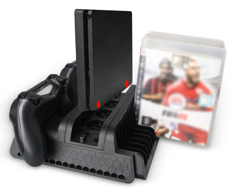 PS4 Интимные аксессуары играть station4/Slim/Pro консоль вертикальная подставка джойстик PS4 Зарядное устройство игра диск для хранения Playstation4/ тонкий/Pro