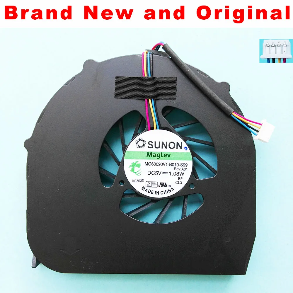 

New laptop CPU fan for Acer Aspire 5551 5552G 5252 5740 5740G 5741 5742 cpu cooling fan cooler MG60090V1-B010-S99