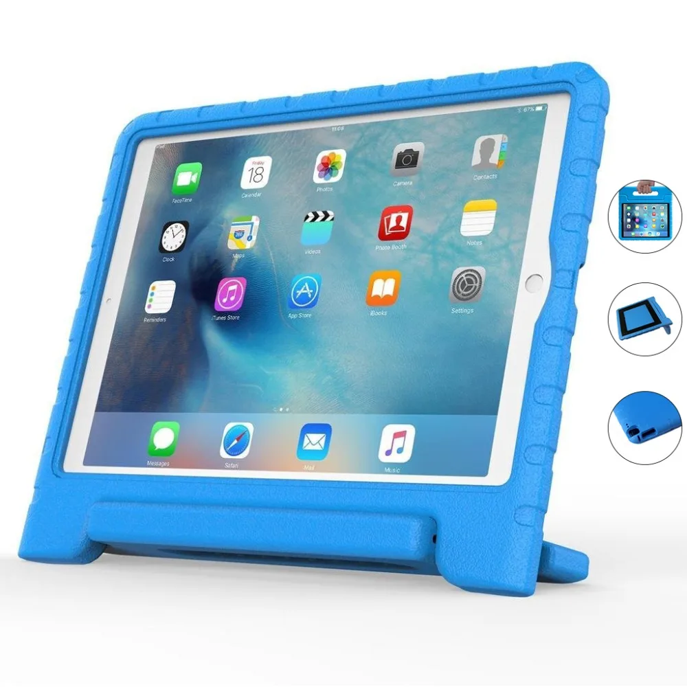 

2018 New kids hard handle cover cases for iPad pro10.5