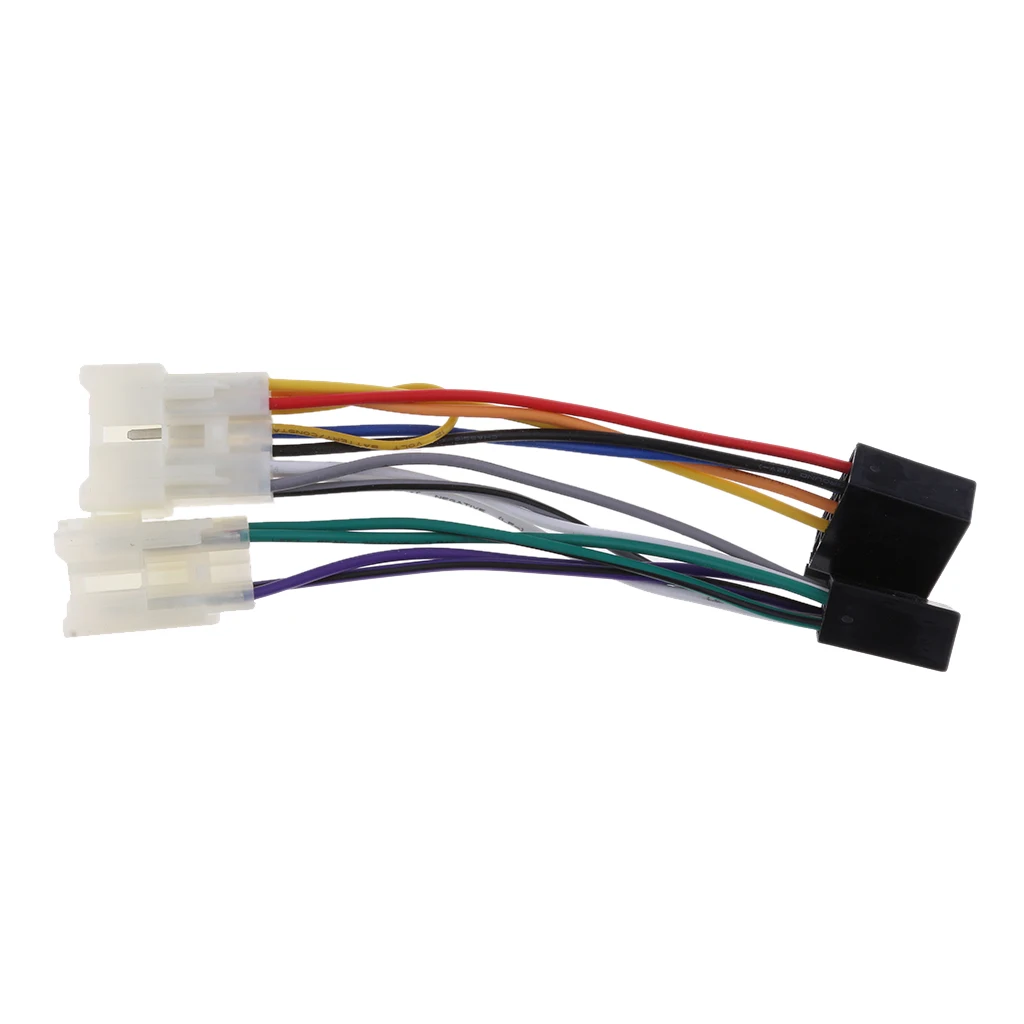 For Toyota Yaris ISO Stereo Head Unit Harness Adaptor Wiring Loom Lead Cable