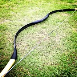 20-60lbs хороший и красивый черный Настоящее змеиной лук для стрельбы из лука стрелки