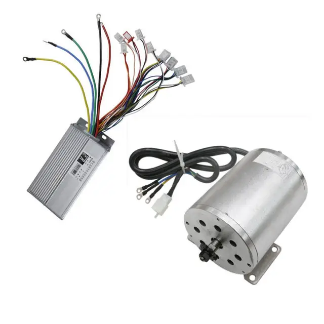 E Bike Brushless DC Motor Controller Box Electric go kart ATV 1800W 48Vin Engine Cooling