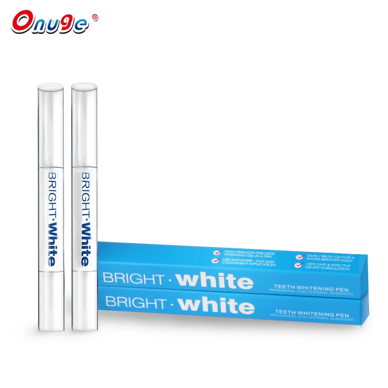 Onuge 6 Hydrogen Peroxide Gel Pen 3 PCS Teeth Whitening Pen Silver 2