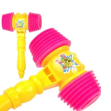 Новая усиленная ручка молоток шумные игрушки-свистки обучение малыша Детские игрушки Дети