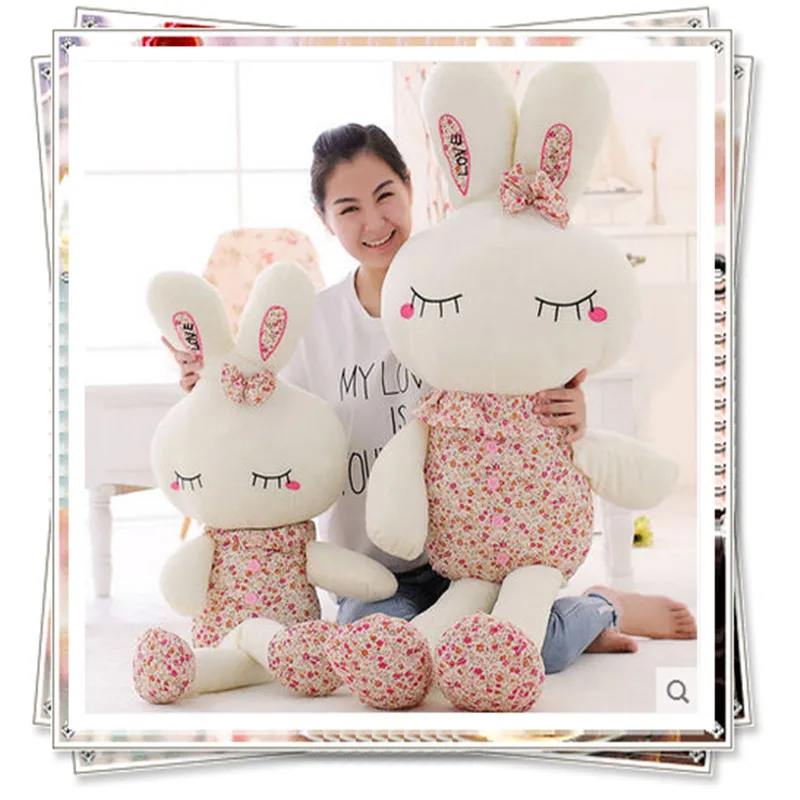 Кролик игрушки для детей kawaii плюшевая губка дешевые кукла бязь crittors аниме