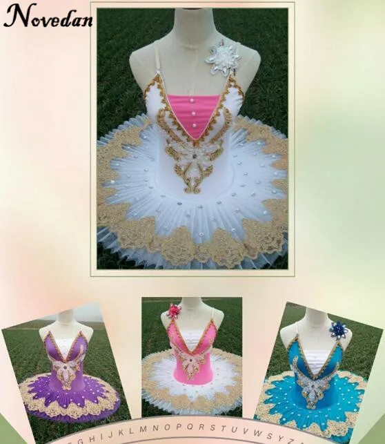 

Children Adult Pancake White Swan Lake Ballet Costume Ballerina Dress Kids Professional Ballet Tutu Skirt Dance Dress For Girls
