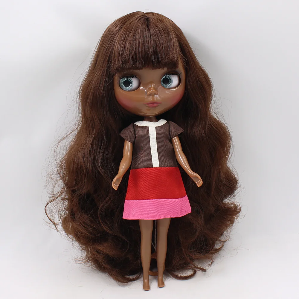 Takara 12/" Blythe Neo Dark skin nude doll form factory 2#