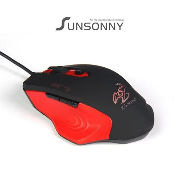 

7 Colour Backlit Sunsonny SM-8580 Wired Optical USB Mouse For Video Game Desktop Computer Home Business Office Use Laptop Mice