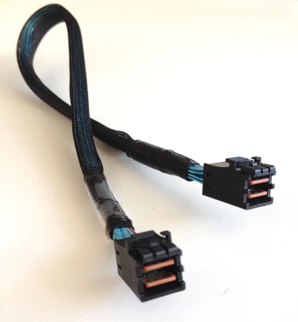 Special Offers HD Mini SAS SFF-8644 to HD Mini SAS SFF-8644 Cable 12Gbps Hard Disk Data Server Raid Cable 40cm Special Offers HD Mini SAS SFF-8644 to HD Mini SAS SFF-8644 Cable 12Gbps Hard Disk Data Server Raid Cable 40cm