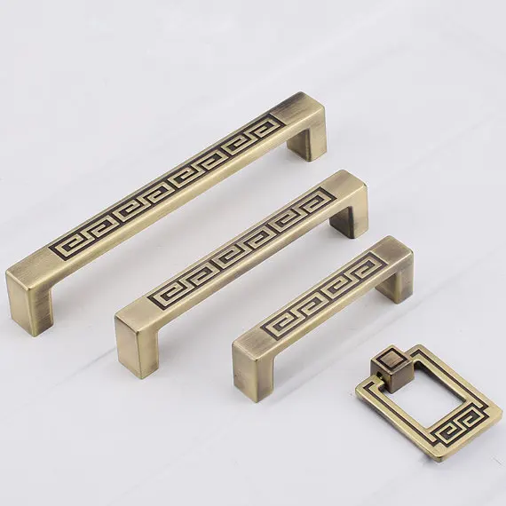 

2.5'' 3.75'' 5'' Antique Drawer Knob Pull Handle Door Handle Dresser Pulls Drop Kitchen Cabinet Handles Pull Furniture Hardware
