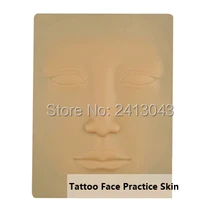 2 шт. Горячая Распродажа 3D уход за кожей лица для бровей и помада для губ профессиональная Перманентная Татуировка ложная кожа для практики