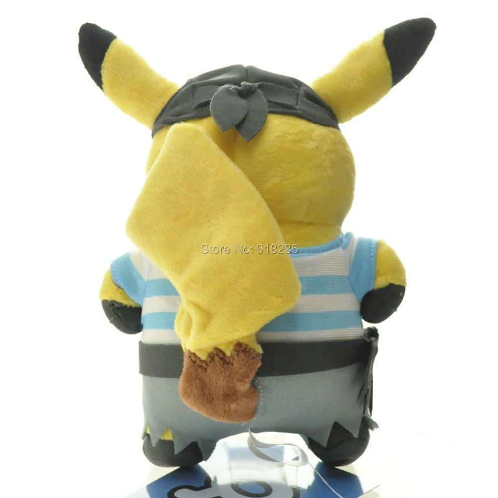 Team Aqua Pikachu--8inch-110g-A