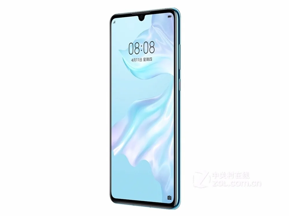 HuaWei P30 мобильный телефон Kirin 980 Android 9,1 6," OELD полноэкранный 40.0MP Leca 22,5 W зарядное устройство с отпечатком пальца NFC MHL 256GB