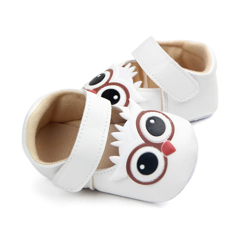

Infant Toddler Baby Girl Owl Soft Sole Crib Shoes Anti-slip Sneaker Newborn Casual Shoes