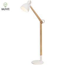 Nordic standing lamp Modern wood floor lamp living room Bedroom lamp stand light free standing lamps for living room luminaire wood e27 black modern nordic creative wood iron shelving floor lamp for living room sofa lamp bedroom standing indoor lighting