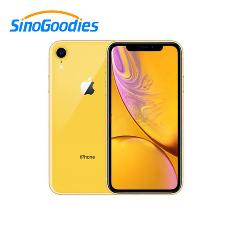 Новая китайская версия, Apple iPhone XR, 3 Гб ПЗУ, 64 ГБ/128 ГБ, разблокированный мобильный телефон, LTE, 6,1 дюймов, шестиядерный, IOS, 12 МП, отпечаток пальца, распознавание лица, NFC