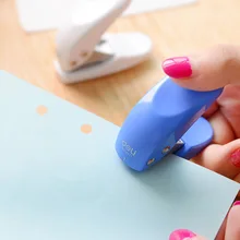 Мини одиночный дырокол 6 мм диаметр мини одиночный пробойник для карт бумага милая бумага дырокол для школы Мода Дырокол