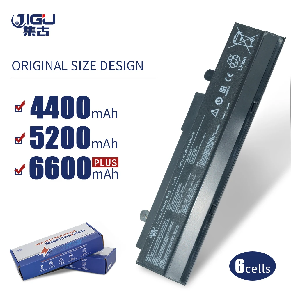 Goedkoop Jigu 6 Cellen Batterij Voor Asus A31 1015 A32 1015 Eee Pc 1011 1015P 1016P 1215 1215N 1215P 1215T VX6 R011 R051