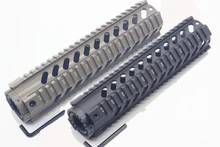 Flat Dark Earth (Sand) / Black 10” Length Rail Handguard Free Float Mounting Hand Guard M16-10 Free Shipping