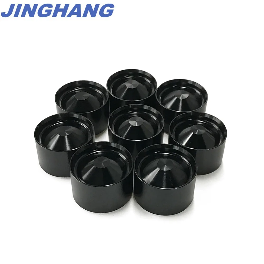

8 PC STORAGE CUPS Center Spot Inside Cup Black OD 1.797" +/-.004, NAPA 4003/WIX 24003,Aluminum