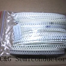 0805 SMD Керамика конденсатор с алюминиевой крышкой, набор сортированных 1pF~ 10 мкФ 50values* 25 шт = 1250 шт конденсаторы