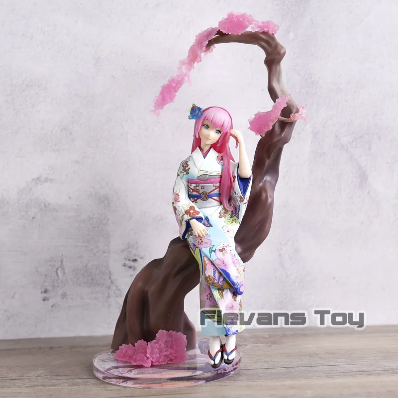 

Anime Hatsune Miku Megurine Luka Kimono Ver. 1/8 Scale Painted PVC Action Figure Collectible Model Toy