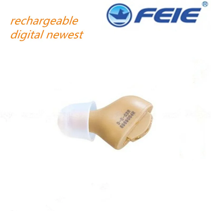 

Rechargeable Mini Digital CIC Hearing Aid Sound Amplifiers Wireless Ear Aids for Elderly Moderate to Severe Loss Drop Ship S-51