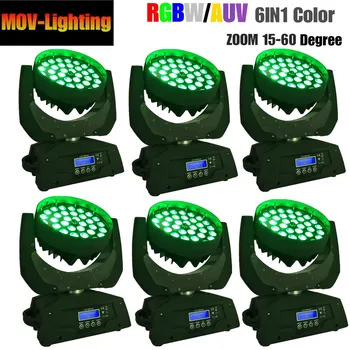 

6pcs/lot guangzhou lighting ac led 400w led moving head flood lights zoom for sale dj stage equipment