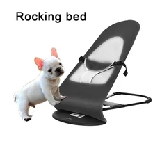 High Quality Comfortable Pet Rocking Chair Foldable Beds & Sofas Puppy Lounge Chair Cradle Dog Beds for Small Dogs Cat Bed Mat