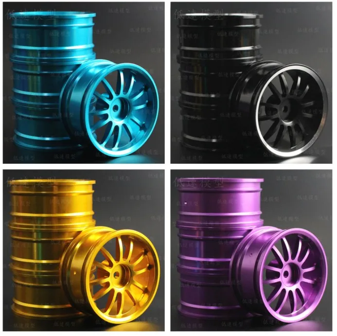 

HSP 94123/122/Sakura D3/D4 1:10 flat running drift car aluminum alloy wheel tire frame
