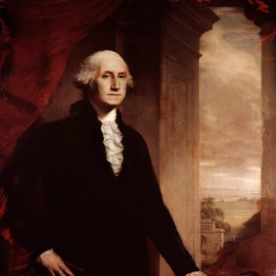 George Washington John Vanderlyn (1775-1852 American) Poster Print (24 x 36)