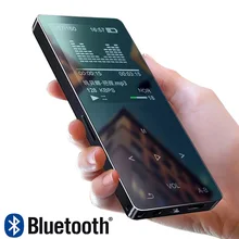 Металлический Bluetooth 4,1 MP3-плеер Bulit-in динамик с fm-радио/запись электронная книга портативный тонкий без потерь звук walkman