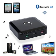 Kebidumei bluetooth-приемник 2 в 1 передатчик беспроводной аудио приемник для стереомузыки поддержка подключения 2 динамика наушники