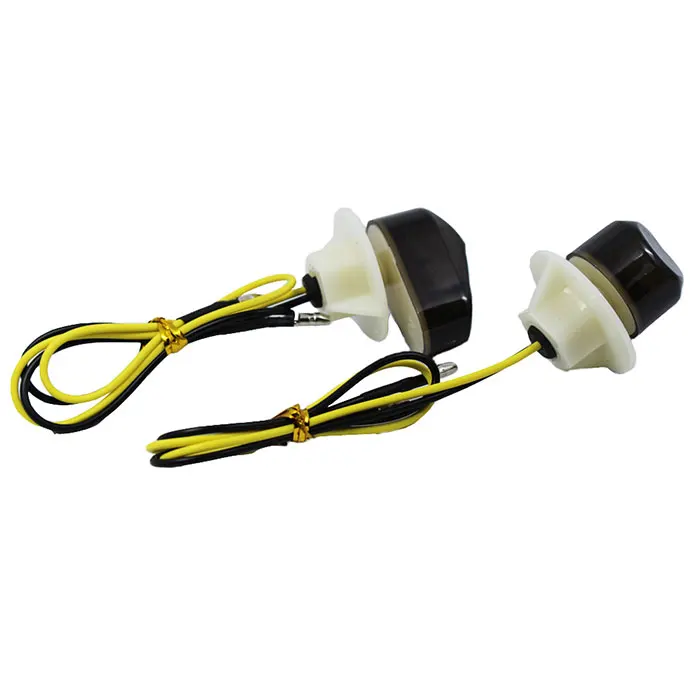 

2Pcs Motorcycle Turn Signal Light Motorbike Amber LED Light Lamp Bulbs Indicator for Yamaha 12V