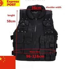 10 шт. тактический страйкбол Пейнтбол Wargame Открытый спецназ полицейский боевой охотничий жилет
