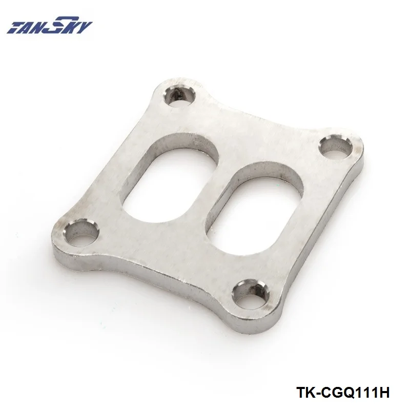 TANSKY  - Mild Steel Divided Twin Inlet Turbocharger Flange For Toyota MR2 CT26 Celica ST185 3S-GTE 2.0 TK-CGQ111H