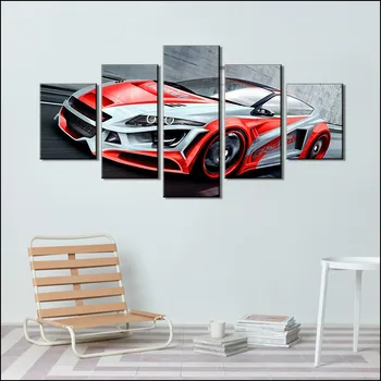 

Sports Car Poster Wall Art Canvas Painting Wall Pictures for Living Room Decor Mural Nordic Decoration Home Art Print