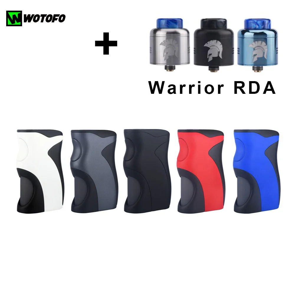 Original Wotofo Recurve Squonk Box Mod E Cig Vape With Warrior RDA Atomizer vape tank Electronic Cigarette box mod kit Original Wotofo Recurve Squonk Box Mod E Cig Vape With Warrior RDA Atomizer vape tank Electronic Cigarette box mod kit